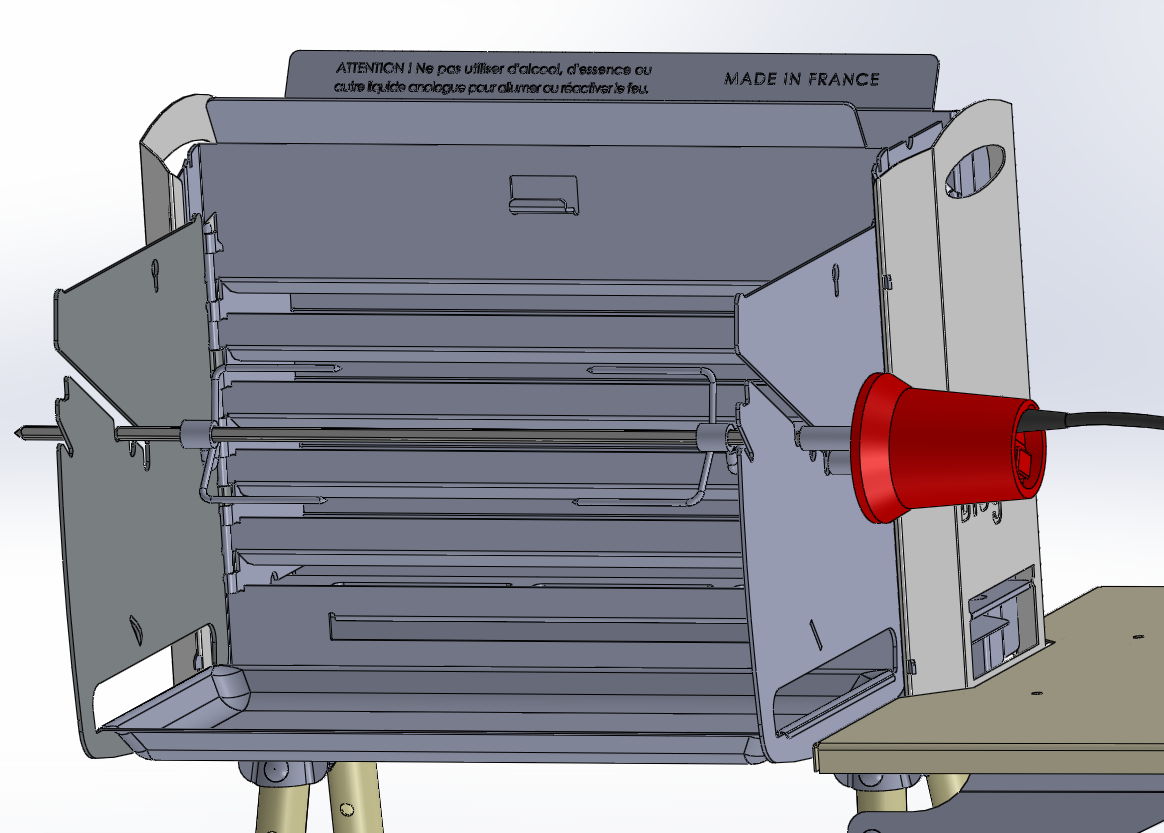 barbecue vertical biogrill